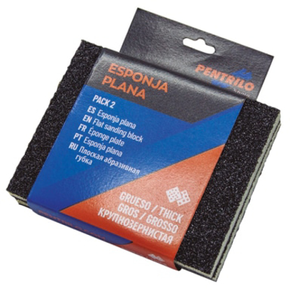 Imagen de PACK 2 ESPONJA PLANA GRANO MEDIO 9096