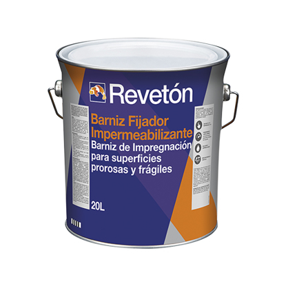 Imagen de BARNIZ FIJADOR IMPERMEAB REVETON 20L