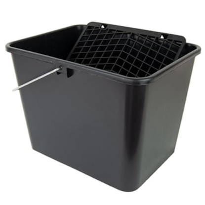 Imagen de CUBETA PLASTICO C/REJ BRICO 14L 7739