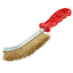 Imagen de CEPILLO METÁLICO MANGO DE PLÁSTICO