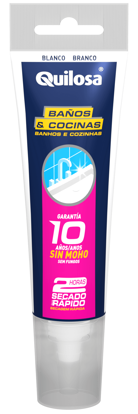 Imagen de QUILOSA BAÑOS Y COCINAS BLANCO 100ML