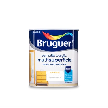 Imagen de BRUGUER ACRYLIC SATINADO 250ML