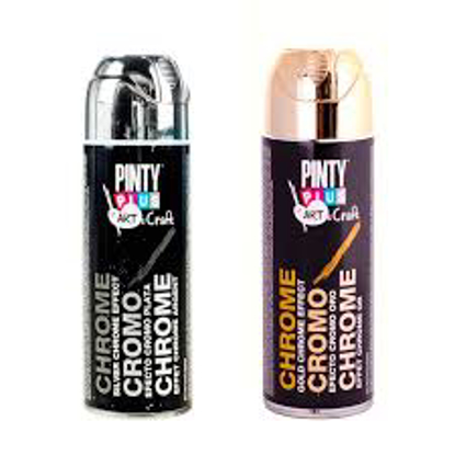 Imagen de SPRAY PINTYPLUS CROMO 400ML