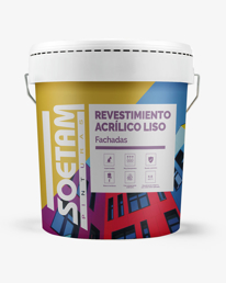 Imagen de REVEST SOETAM FACHADAS ACRIL LISO BCO 